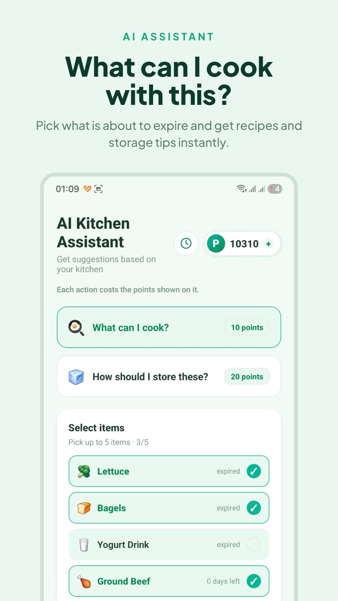 AI kitchen assistant